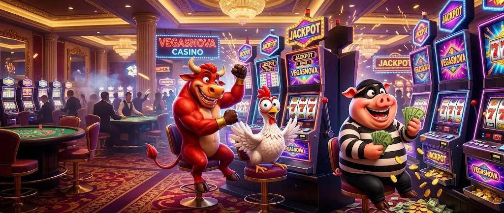 VegasNova casino banner